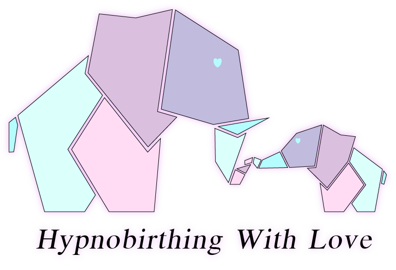 Hypnobirthing with love logo 1 by Cosmic Web Design in Stockport